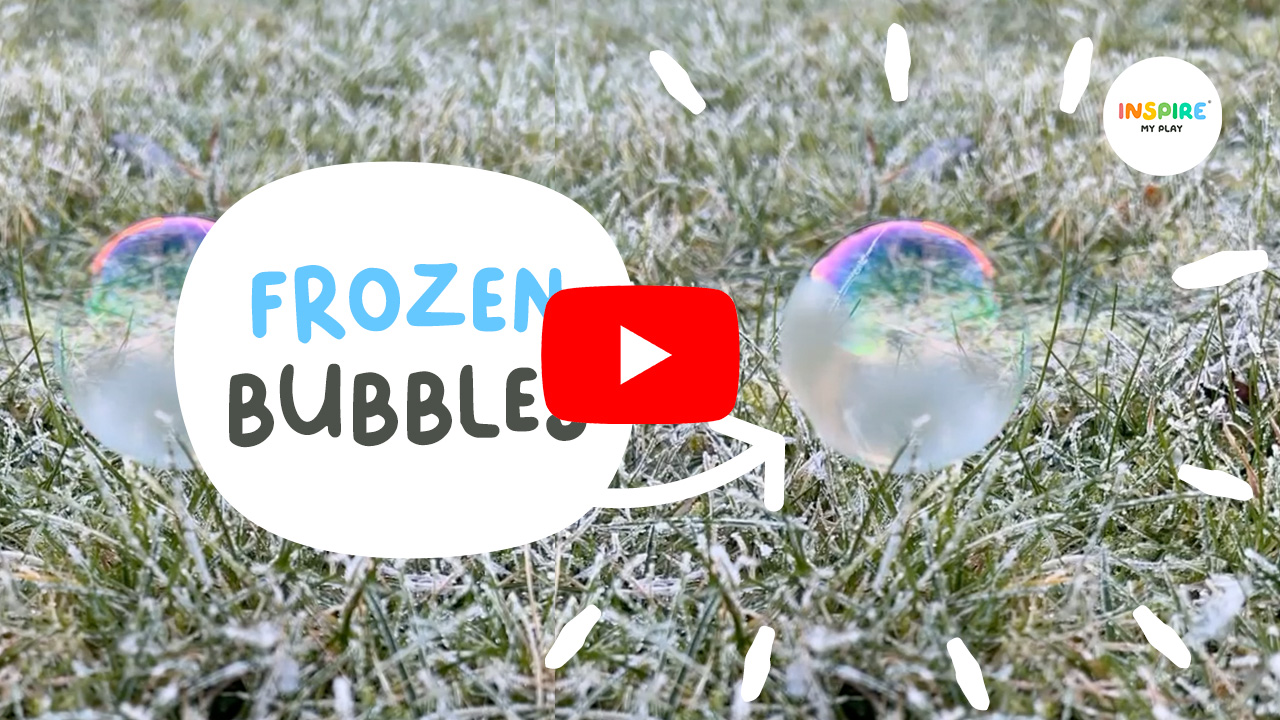 Have you tried blowing bubbles on a cold day?