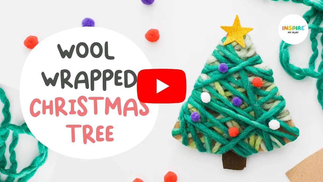 Wool Wrapped Christmas Tree