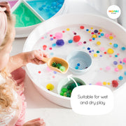 Make playtime fun with this unique Mini Scoop Set! Perfect for those littlest hands, these scoops are ready for kids to dig into their imagination and enjoy hours of tactile play! 